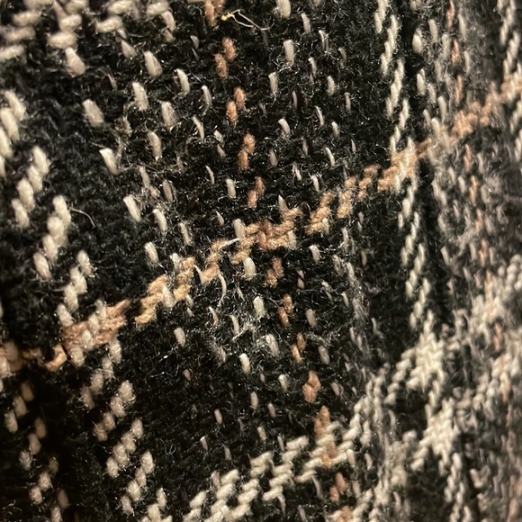 Wool-blend plaid coat - Picture 5 of 7